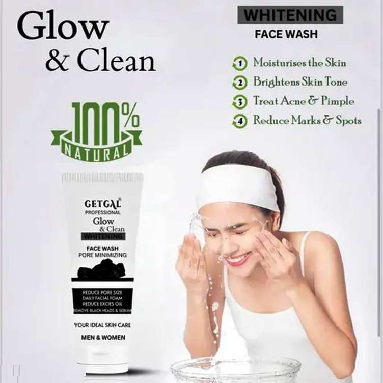 Glow & Clean Activated Charcoal Face Wash